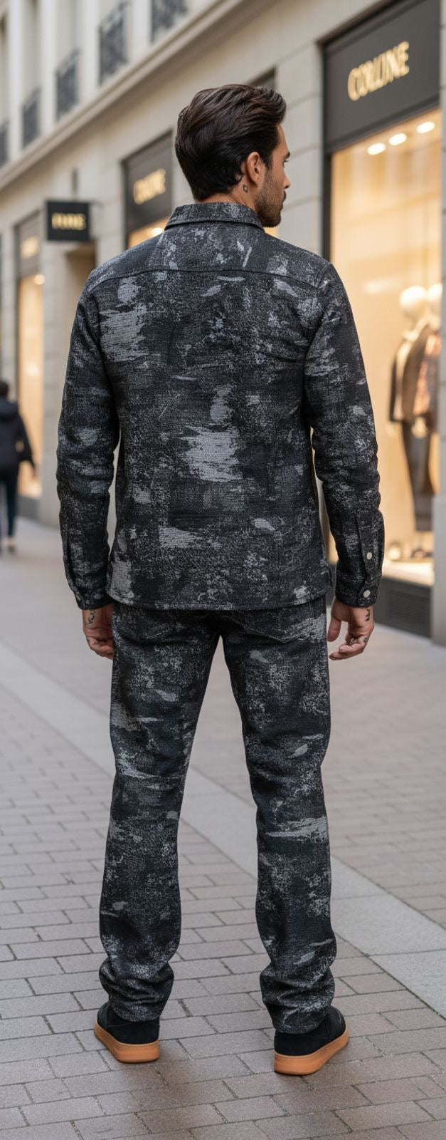 Ensemble jean veste pantalon