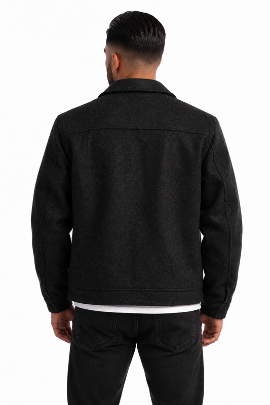 Veste saharienne noir