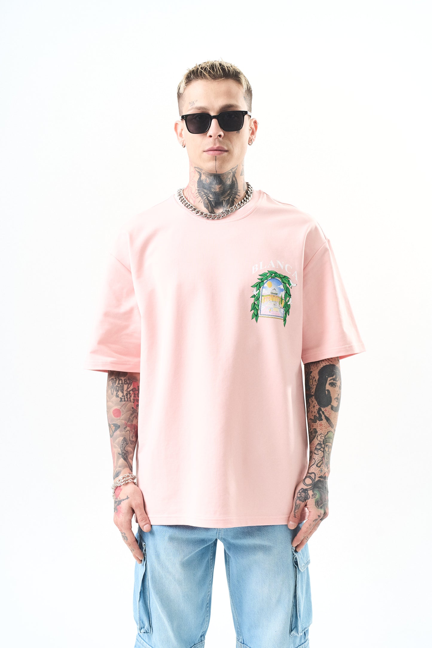 T-shirt BLANCA rose