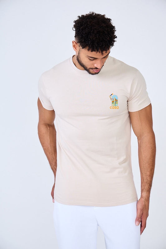 T-shirt CASA beige