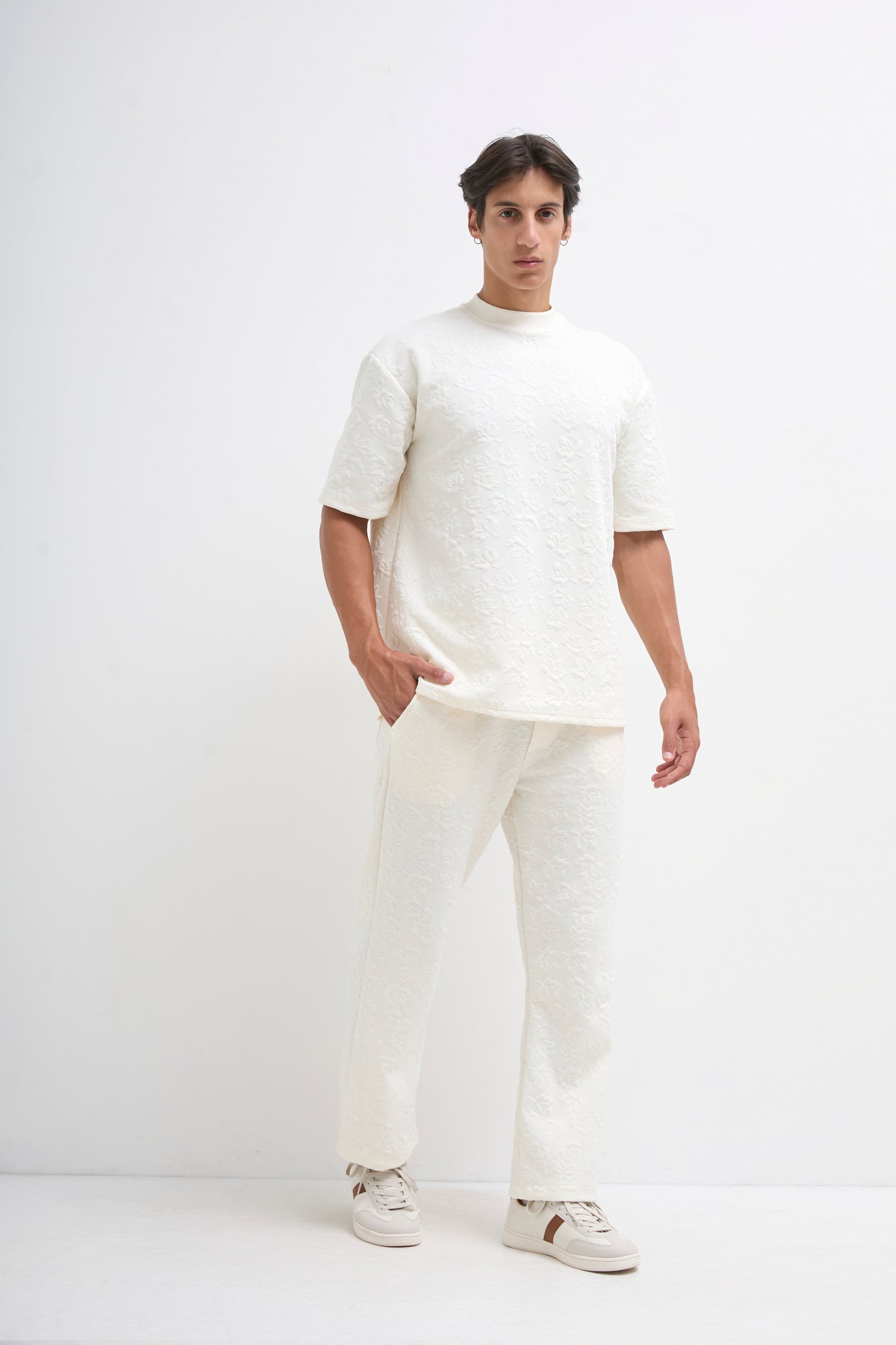 T-shirt Monogramme blanc