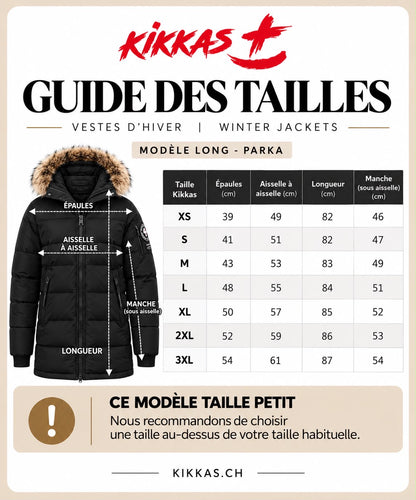 Paragoose curling model parka