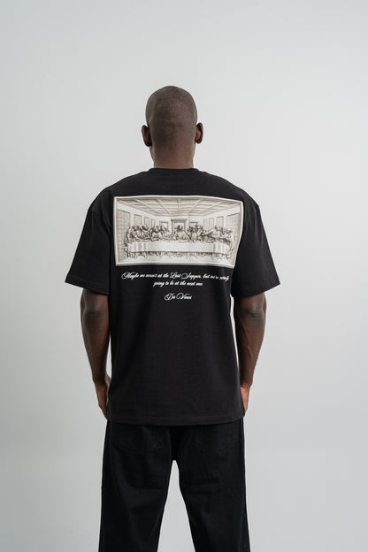 T-shirt Da Vinci noir