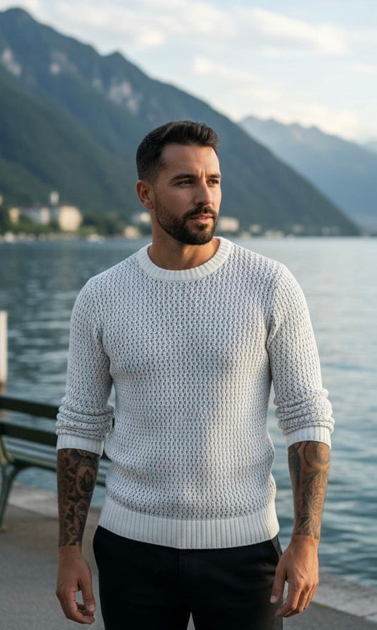 Pull Blanc