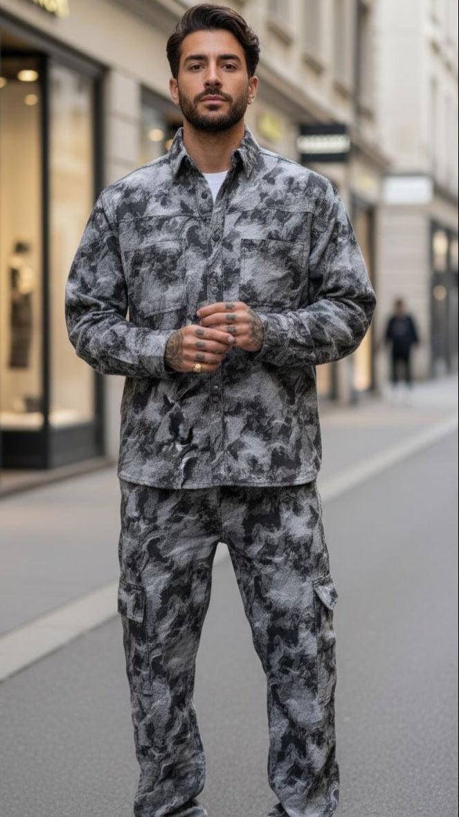 Ensemble jean veste pantalon