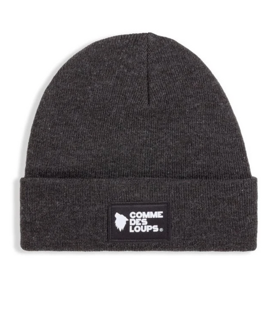 Dark gray wolf hat