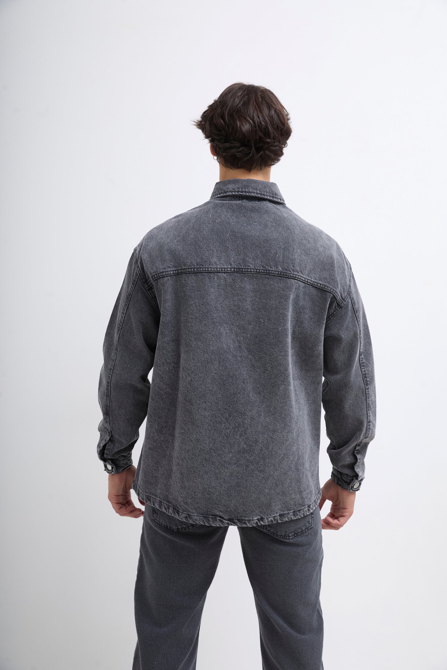 Denim overshirt