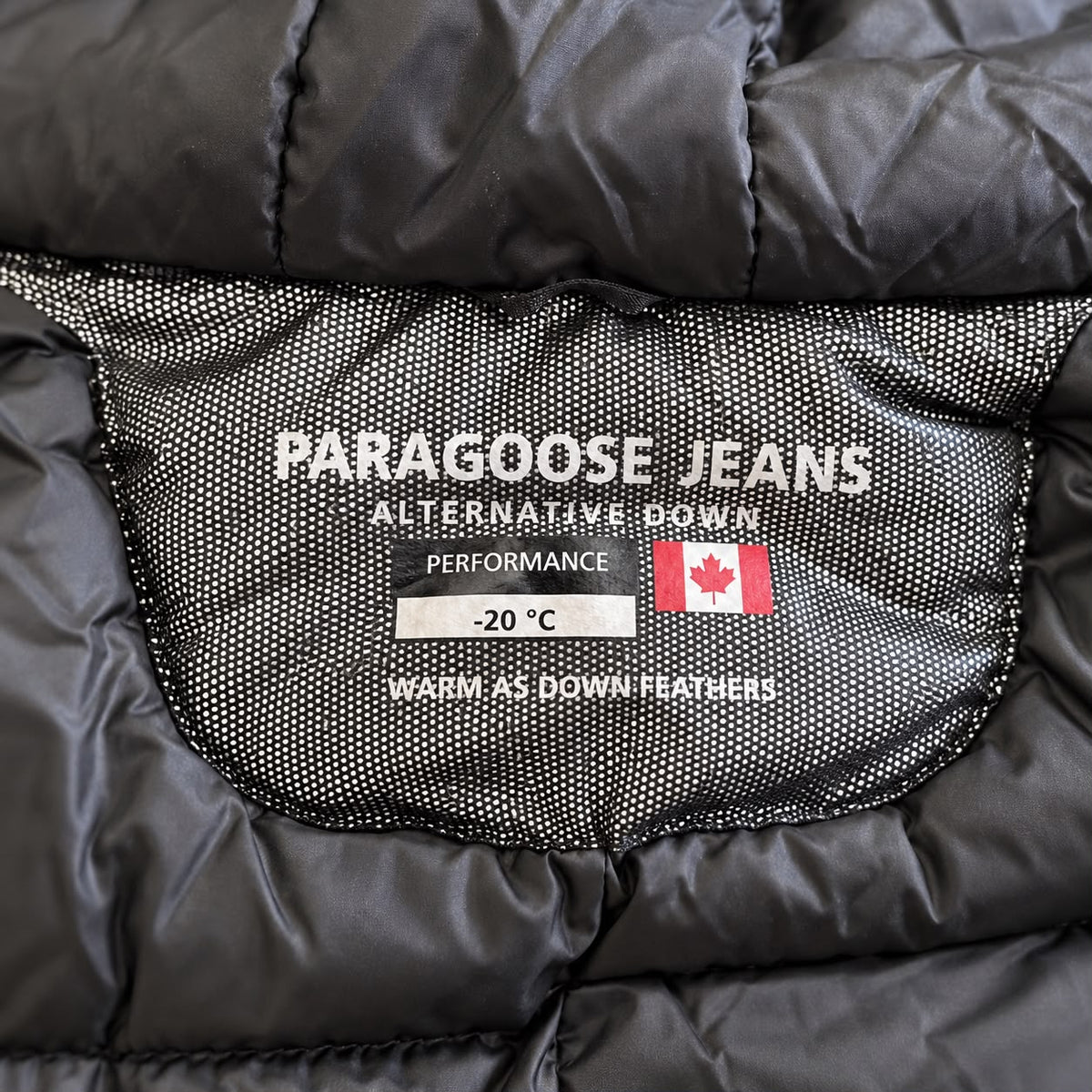 Paragoose curling model parka