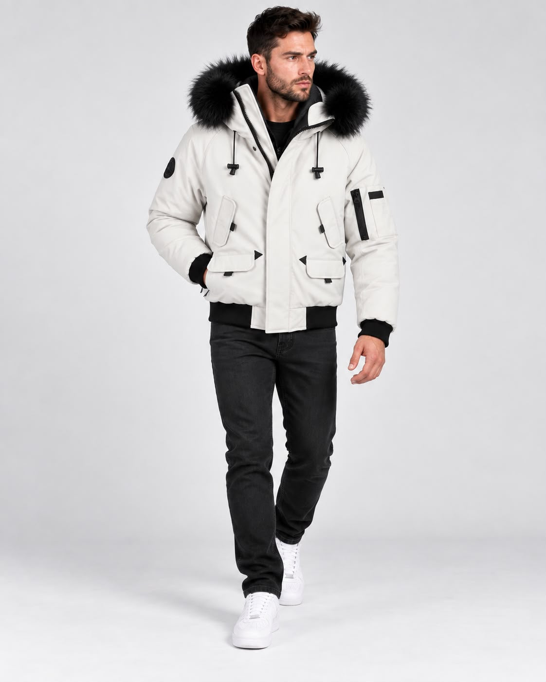 Blouson Paragoose modèle Aria gris
