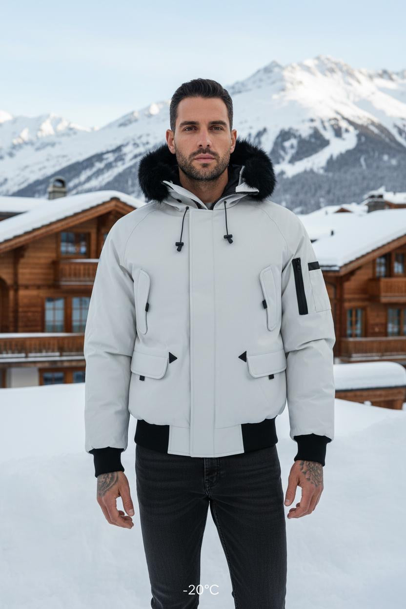 Blouson Paragoose model aria Gris