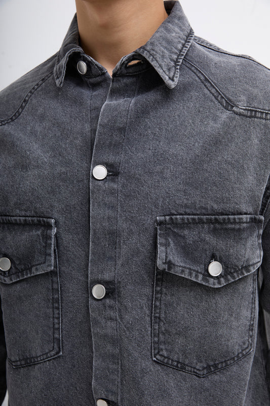 Surchemise en jean
