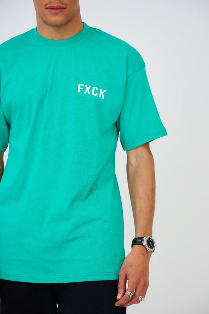 T-shirt FXCK vert