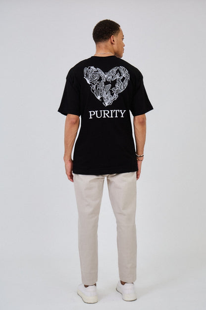 T-shirt Purity noir