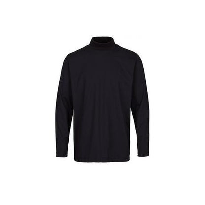 Pull col cheminée noir