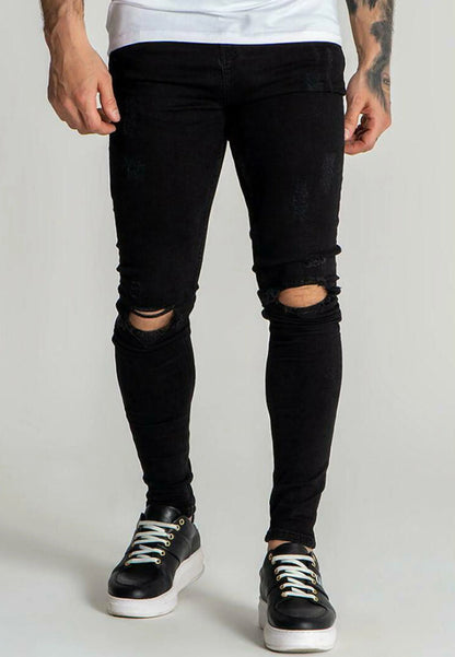 Jean coupe skinny noir simple
