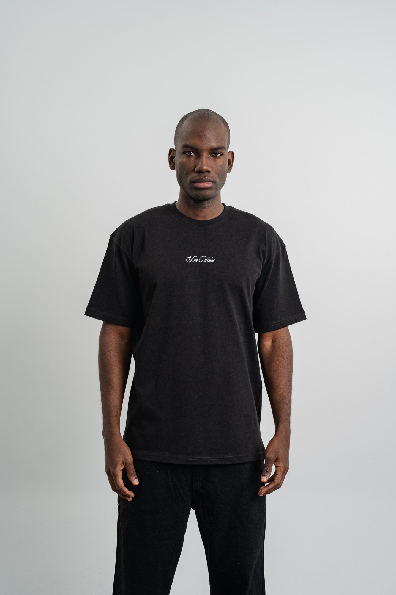 Da Vinci Schwarzes T-Shirt