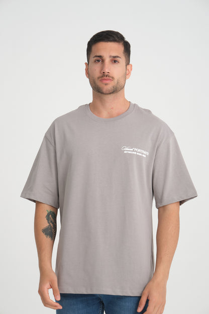 T-shirt unreal gris