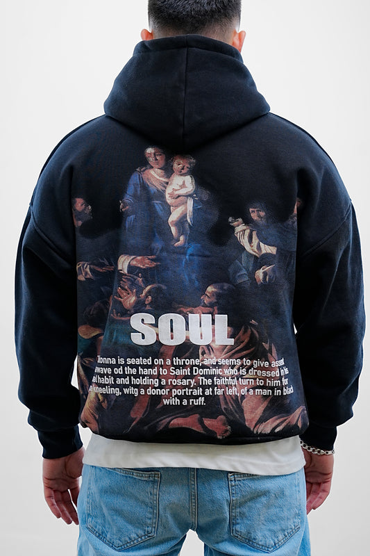 SOUL Kapuzenpullover Schwarz