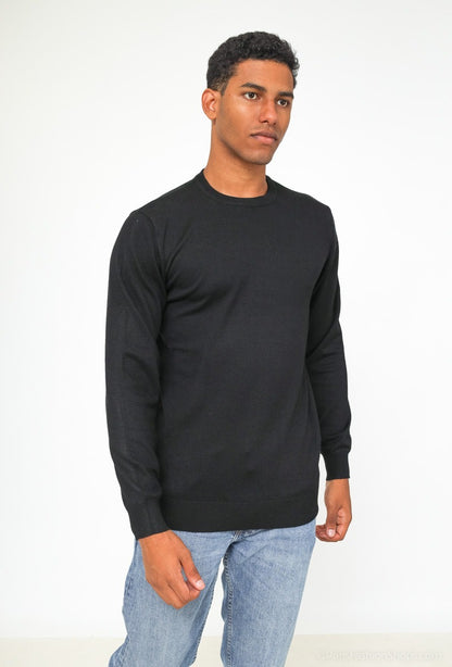 T-shirt simple manches longues noir