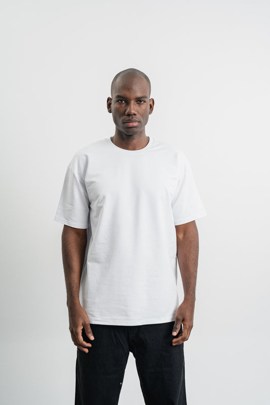 Simple white t-shirt