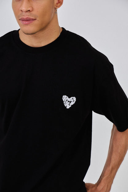 T-shirt Purity noir