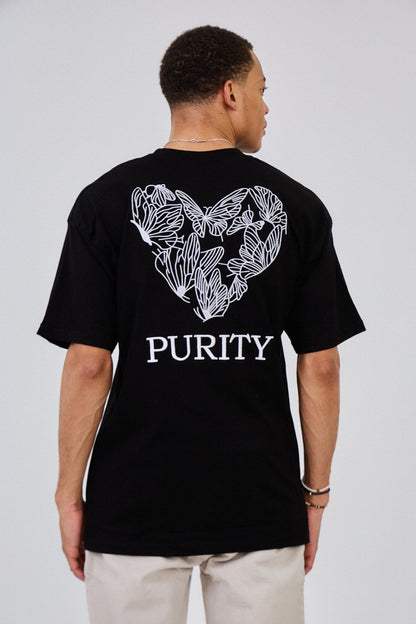 T-shirt Purity noir