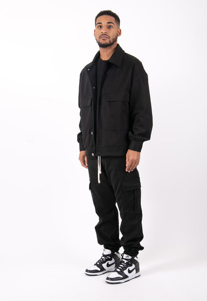 Ensemble cargo noir